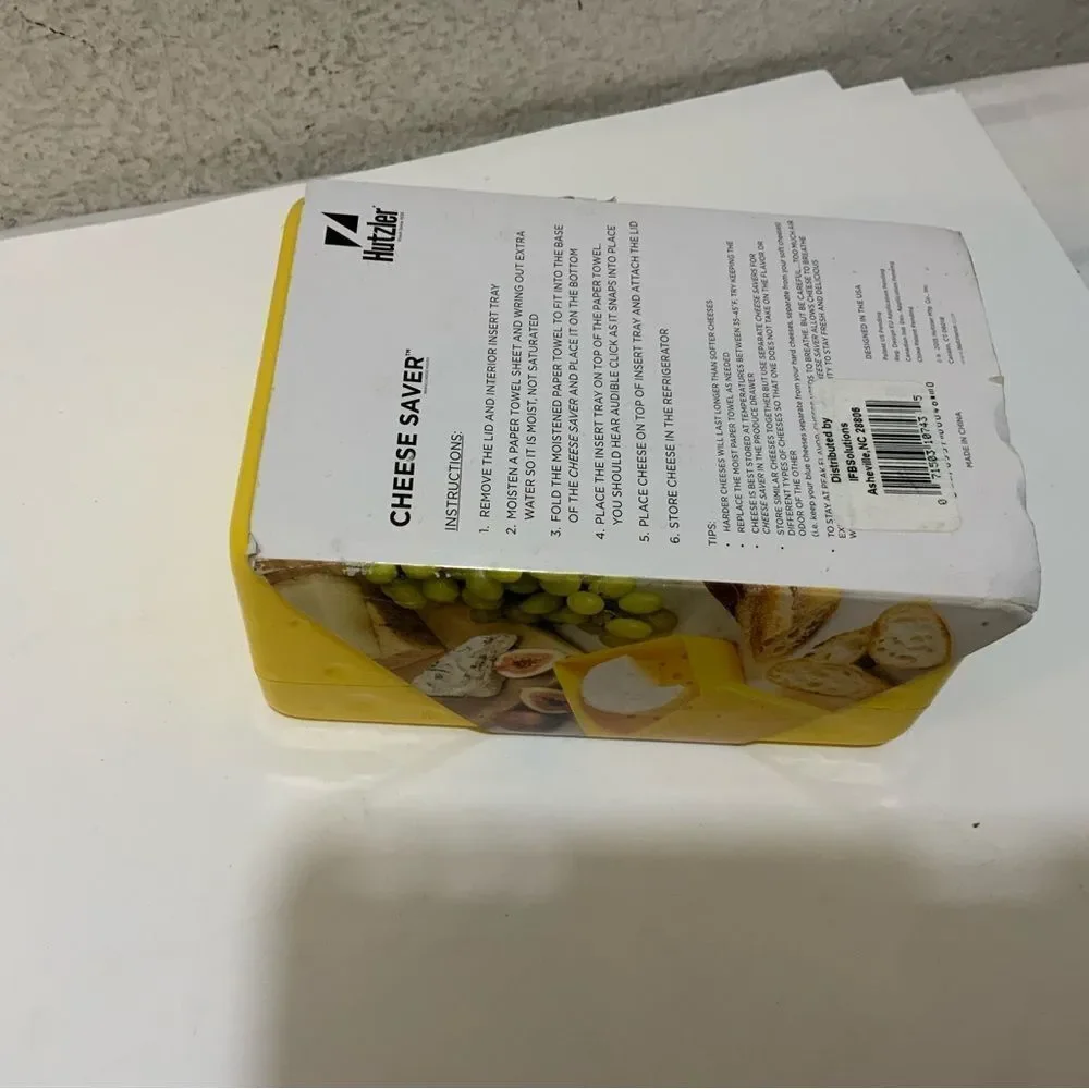 Cheese Saver - Dishwasher Safe - Keeps Cheese Fresh Longer